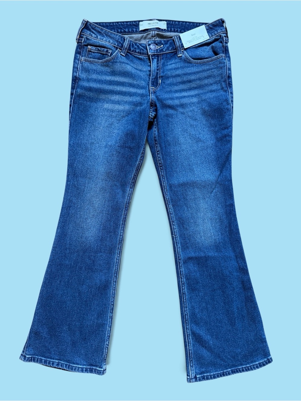 Hollister Low-rise Bootcut NWT Denim Jeans